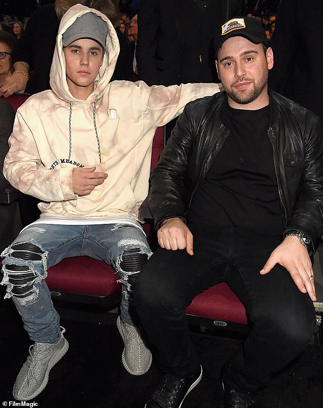 Earlier on Saturday, Scooter offered his thoughts on Swag after both he and Justin previously parted ways back in 2023; seen in 2015 in L.A.