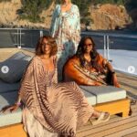 Kris Jenner, Gayle King and Oprah Winfrey have just wrapped up a vacation in Mallorca