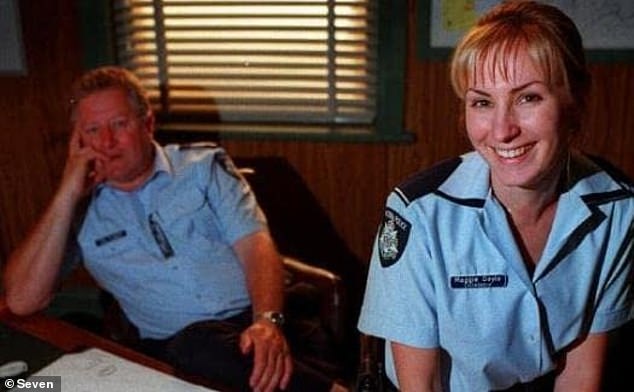 A historic, and once famous, home in Williamstown, Victoria has hit the market with a price guide of $2.19 million to $2.4 million. Pictured: Blue Heelers stars John Wood and Lisa McCune