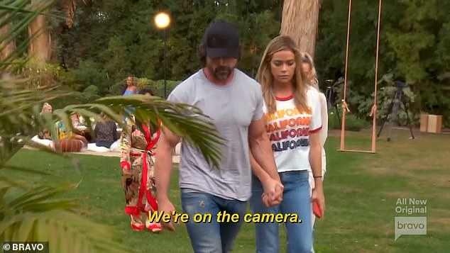 The chilling moment Denise Richards' now ex Aaron Phypers threatened to 'crush' her hand has resurfaced after the star accused him of physical abuse this week