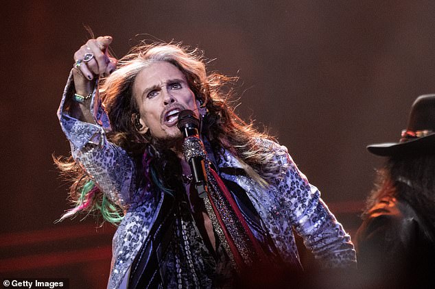 In August 2024, the band revealed they were retiring from touring after 54 years, on account of frontman Steven Tyler's incurable vocal issues; Tyler pictured September 2023