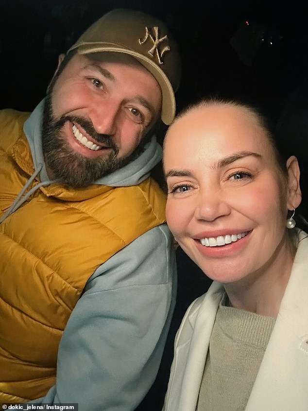 Former Australian tennis champ Jelena Dokic has gone Instagram offical with her new boyfriend Yane Veselinov