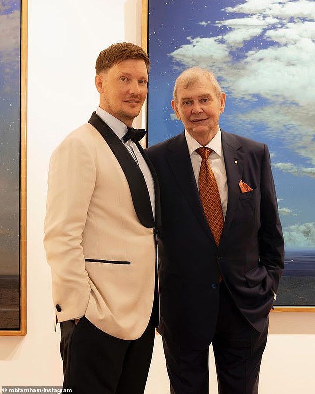 John Farnham 's son Robert has shared a sweet tribute to the Aussie music icon to mark his 76th birthday on Tuesday