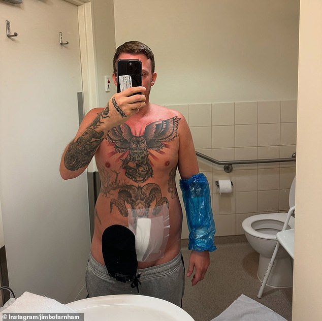 In a lengthy Instagram post on Wednesday, the 36-year-old revealed he's finally 'loving life' after having multiple surgeries to reverse his colostomy