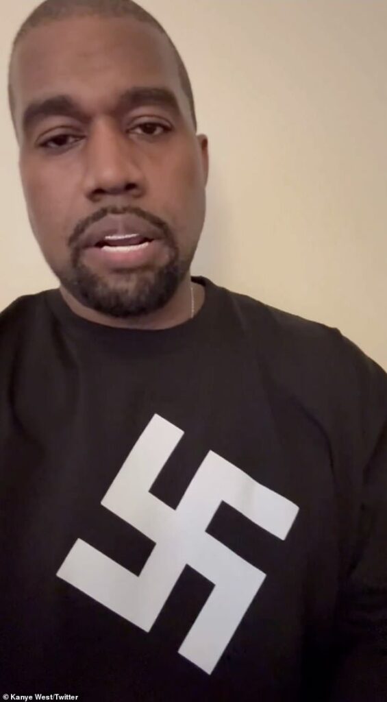 Kanye West's hopes of entering Australia went up in smoke on Wednesday as the American rapper's Aussie visa was cancelled. Home Affairs Minister Tony Burke has revealed that the American rapper will be denied entry to the country after releasing a vile antisemitic song praising Adolf Hitler. West is pictured