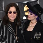 Kelly Osbourne, 40, has broken her silence following the death of her father Ozzy in a heartbreaking tribute on Friday (pictured together in 2020)