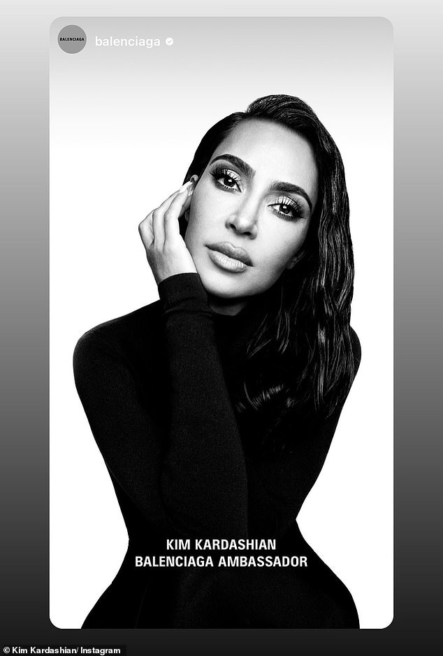 Kim was named as a brand ambassador last January which proved controversial