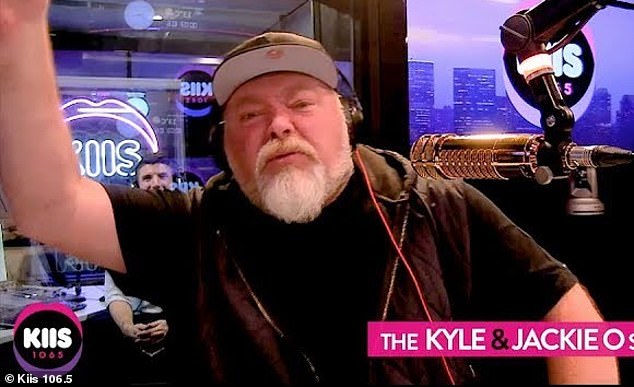 This did not sit well with Kyle who dramatically stormed out after the show came back on air saying: ''Until this show runs the way I intend it to be run, I will not be back on the air at all, in any way, shape or form'