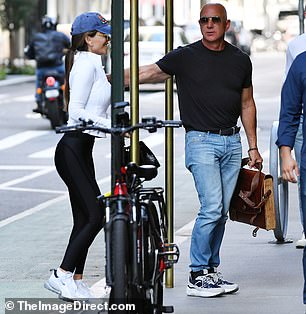 She slipped into a pair of comfy white sneakers and added a blue printed cap on top of her dark locks which were styled into a ponytail