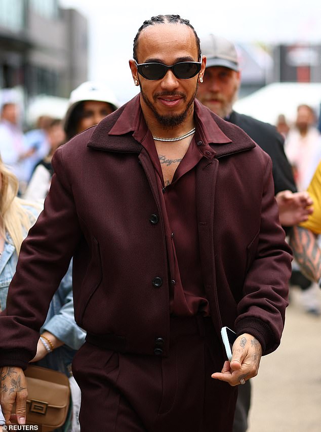 Lewis Hamilton gushed over Raye with sweet comments at the F1 British Grand Prix on Saturday amid romance rumours between the pair