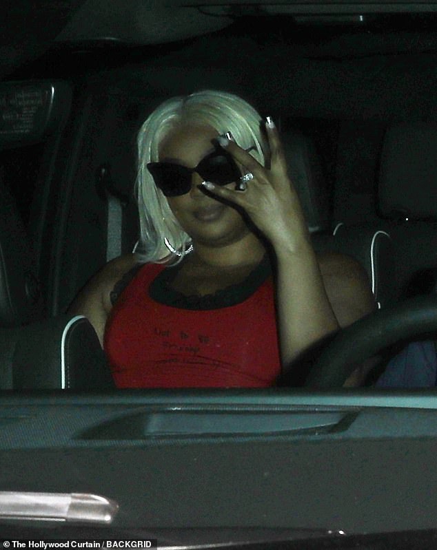 Lizzo enjoyed a date night with longtime beau Myke Wright on Tuesday evening in Los Angeles