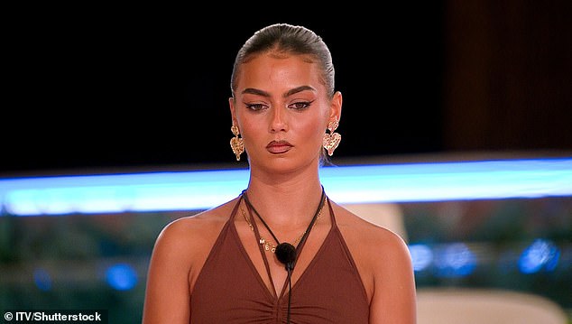 Megan was dumped from Love Island last week after being voted out by the public who ranked her the least popular girl in the villa