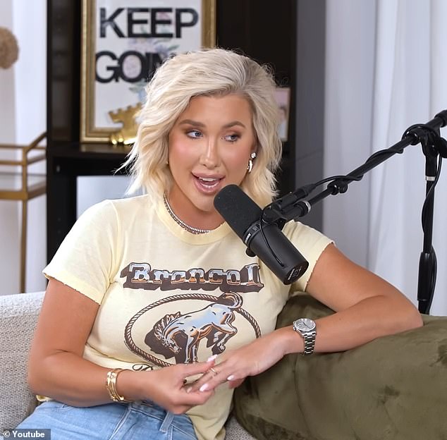 Savannah Chrisley opened up about cosmetic surgery on the latest episode of her Unlocked podcast