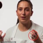 MasterChef Australia fans have taken to social media to attack the cooking show after spotting contestants wearing jewellery in the kitchen. Pictured: Laura Sharrad