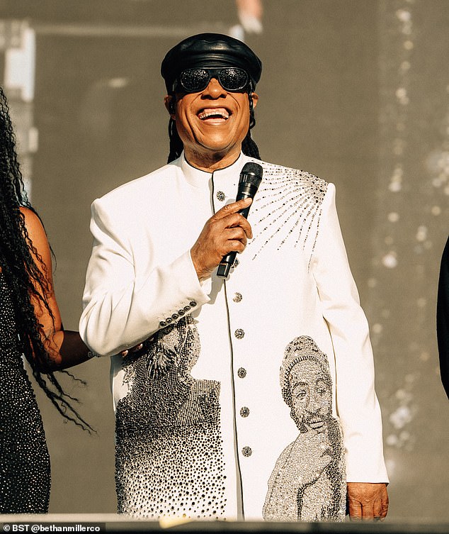 Stevie brought his catalogue of music ¿ spanning six decades ¿ to BST Hyde Park for the second time