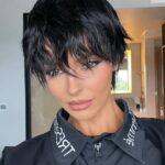 Maura Higgins showed off her dramatic new look on Sunday as she posed for Instagram photos at the Formula One British Grand Prix at Silverstone