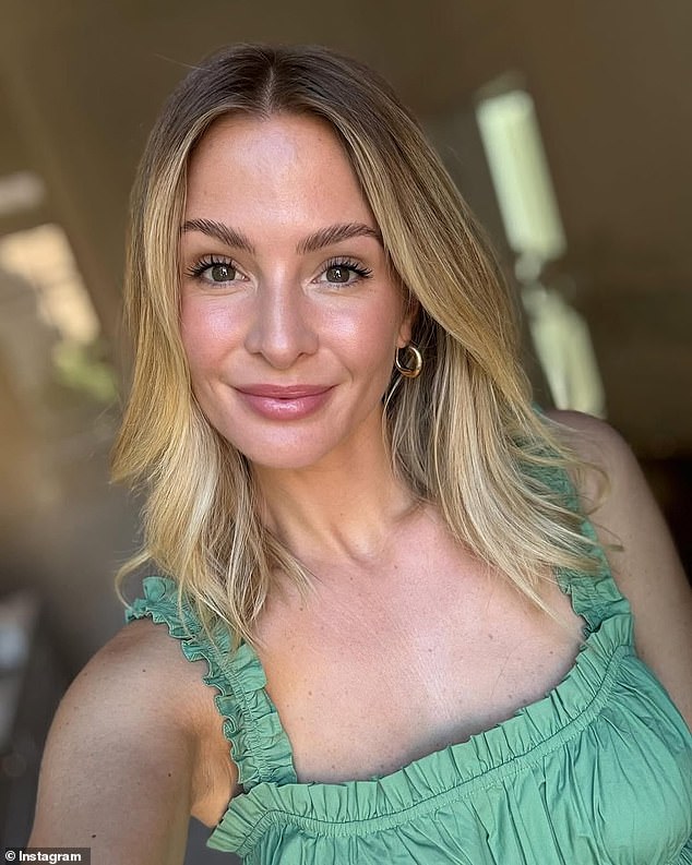 The former Made In Chelsea star has been enjoying the sun with her loved ones over the last couple of days