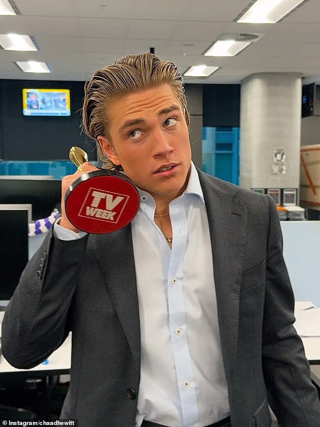 It appears that Channel Nine could have a rising star on its hands. Aspiring TV presenter Chaad Hewitt caused quite a stir recently when he made an appearance on Today. Pictured