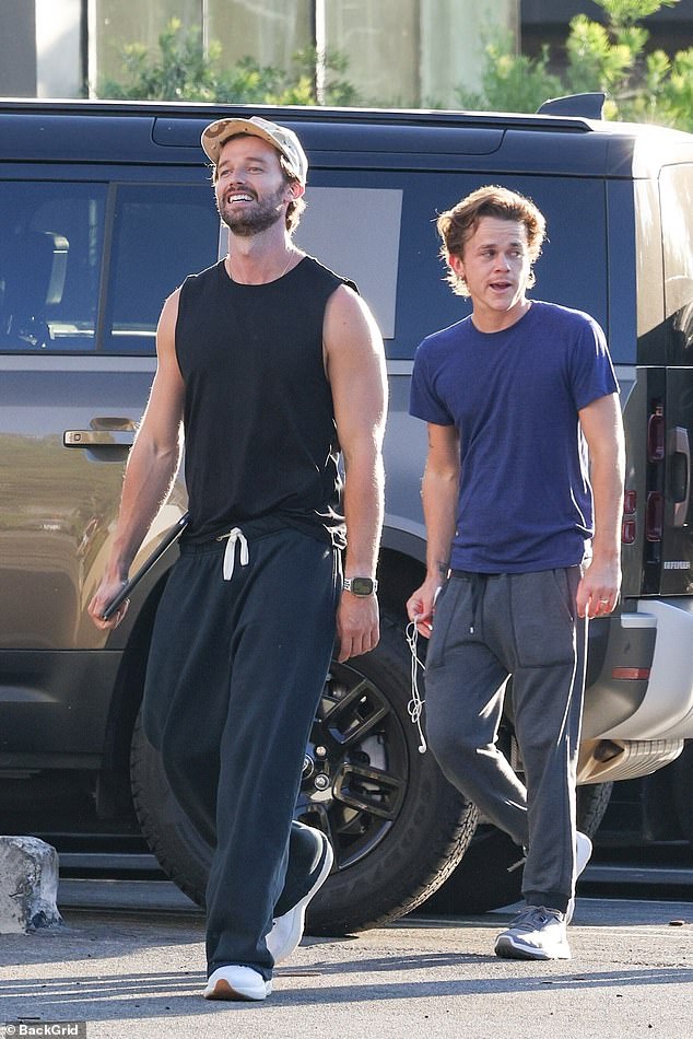 Patrick Schwarzenegger ¿ son of Terminator icon Arnold Schwarzenegger ¿ and John Owen Lowe ¿ son of Brat Pack heartthrob Rob Lowe - shocked fans over the weekend with their unexpected friendship after being spotted out together in Los Angeles on Saturday