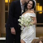 Charli XCX, 32,  has revealed emotional husband George Daniel, 35, cried during their intimate wedding at Hackney Town Hall on Saturday