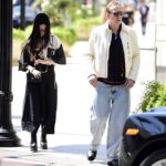 Nicolas Cage was seen with his much-younger wife of four years, Riko Shibata, in Los Angeles on Monday