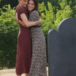 Nicole Kidman reunited with her former co-star Sandra Bullock on the set of Practical Magic 2