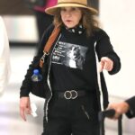 A horror movie icon who shot to fame in a 'cursed' blockbuster which threw her personal life into turmoil was seen on a rare public outing this week - who is she?