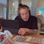Ozzy Osbourne was seen spending time with his family in a sweet final video shared just two days before his death aged 76