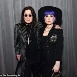 Ozzy Osbourne's daughter Kelly furiously hit back at claims he had a 'suicide pact' with wife Sharon just days before his death aged 76 - pictured 2020