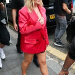 Perrie Edwards put on a stylish display as she departed the Hawaiian Tropics Endless Sessions in London on Tuesday