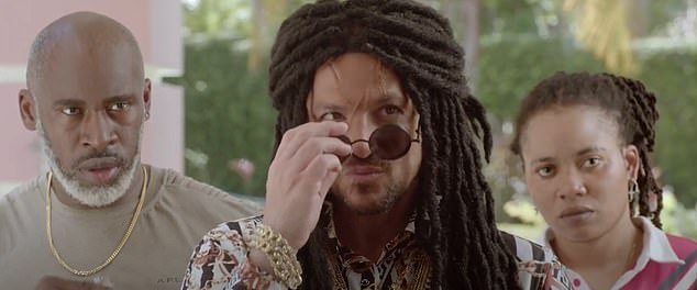 He caused a stir earlier this year with his comic impression of a Jamaican Rasta criticised as politically incorrect casting for the film Jafaican