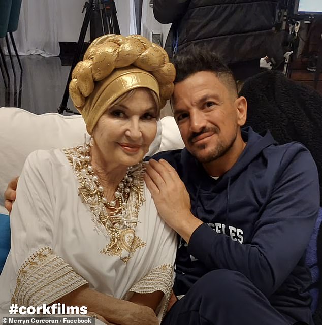 Reality star Peter Andre , known for his lightweight showbusiness appearances, is all set to star in his first straight TV drama role (pictured with Stephanie Beacham)
