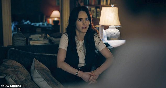 Rachel is pictured as Lois in the movie