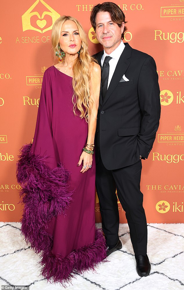 Rachel Zoe filed for divorce from her husband Rodger Berman this Monday, after more than 33 years together and 26 years of marriage; pictured 2023