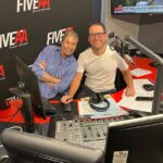 Jade Robran, who hosts FIVEAA's Winter Breakfast show with Tom Rehn, was presenting her show before abruptly leaving the studio just before 7am
