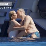 Reese Witherspoon looked totally loved-up with boyfriend Oliver Haarmann as the pair passionately kissed during a holiday in Saint-Tropez on Saturday