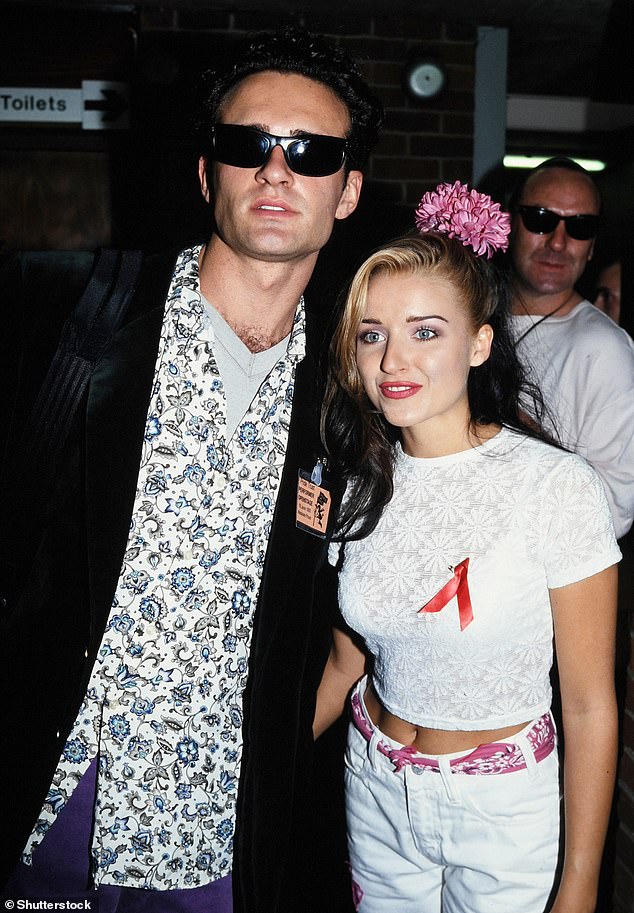 Dannii originally met Julian in 1990 while co-starring as Emma Jackson and Ben Lucini on the set of Home and Away. Pictured in 1993