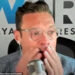Ryan Seacrest began to cry as he revealed this week that his father Gary, to whom he is 'very close,' has been battling prostate cancer