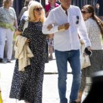 Slimline Judy Finnigan and her husband Richard Madeley looked more in love than ever as they strolled arm in arm on a walk in north London on Wednesday