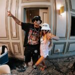 Jenner, 41, tied the knot at his mother Linda Thompson's Malibu home on Saturday, with the couple welcoming somewhere between 60 and 70 guests