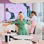 Stormzy was saved by Dame Helen Mirren as he nearly suffered a nasty attack from a rogue wasp at Evian's VIP suite on the final day of Wimbledon