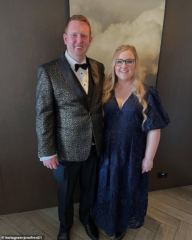 Jonathon Fren and his wife Danielle have an unconventional marriage. But the stars of Nine's Travel Guides insist that their arrangement works perfectly for them. Both pictured