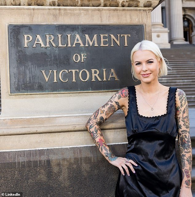 The romance between the pair, who went public just over a year ago, has garnered attention over their opposing views on key issues like Gaza. Purcell, a former stripper with multiple tattoo, has over 200,000 followers on Instagram, where she regularly posts about Palestine