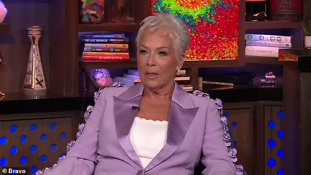 Denise Welch, the mother of Taylor Swift 's ex-boyfriend Matty Healy , took aim at the pop superstar when she appeared on Watch What Happens Live on Thursday