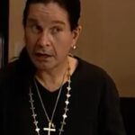 The moment Ozzy Osbourne 's rarely-seen daughter Jessica made a surprise appearance in the late rocker's reality show has been revealed