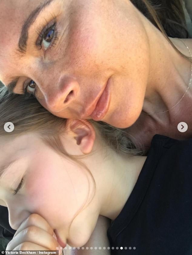 Victoria Beckham has shared a gushing tribute to her daughter Harper as she celebrated her 14th birthday on Thursday