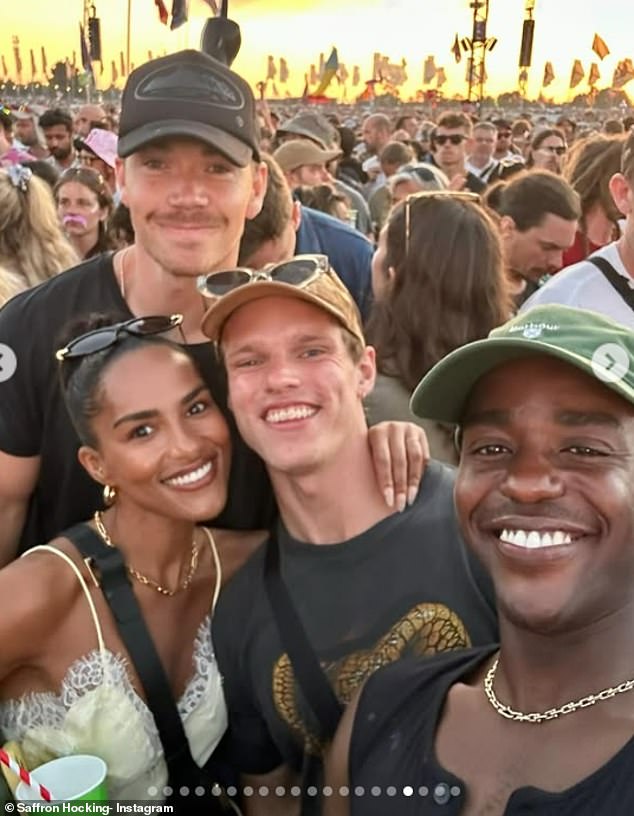However it seems Will has already moved on and is getting to know Top Boy actress Saffron Hocking (pictured) after they were seen spending time together at Glastonbury last month