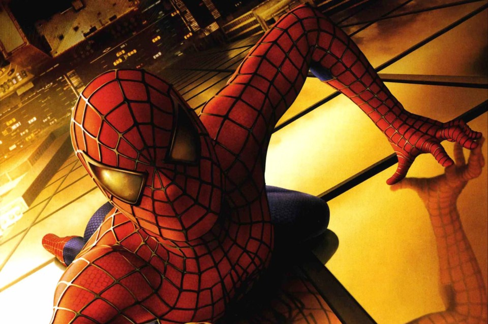DXFXW2 Spider-man. Image shot 2002. Exact date unknown.