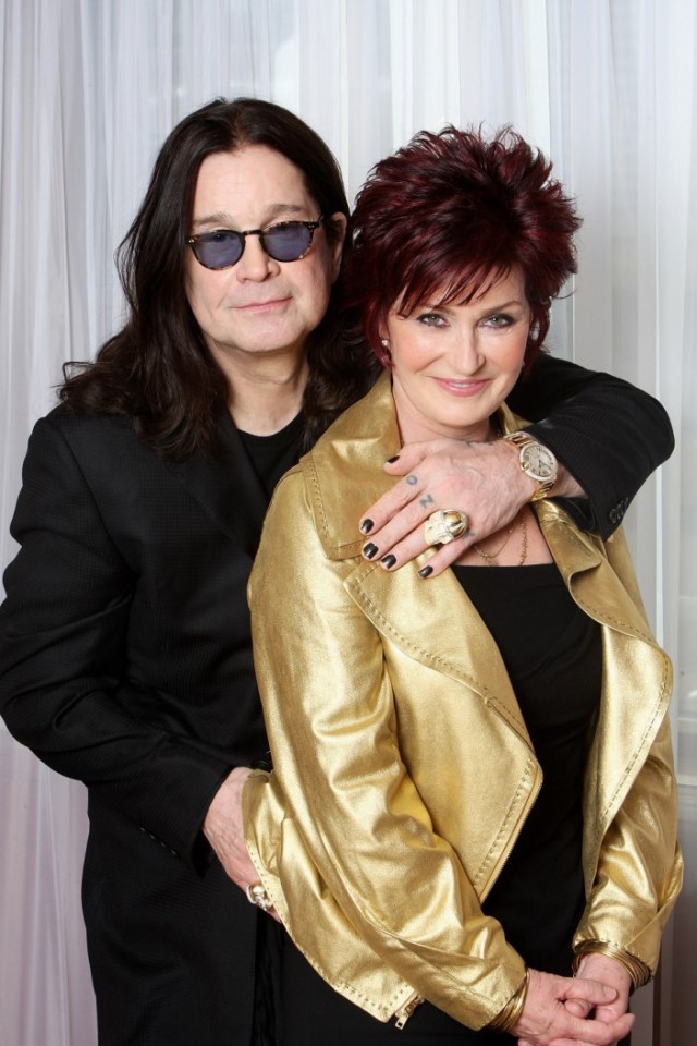 LONDON - FEBRUARY 18: Sharon and Ozzy Osbourne pose for a portrait prior to hosting this year's BRIT Awards, at the Dorchester Hotel on February 18, 2008 in London, England. (Photo by Dave Hogan/Getty Images)