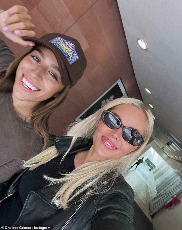 Chelcee confirmed the pair are official when she shared a clip of Rachel and captioned it 'I have two girlfriends'